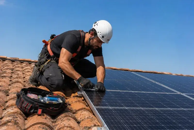 Maintenance et monitoring de panneaux solaires à Saint-Sauveur-Gouvernet